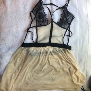 Baby doll with matching panty